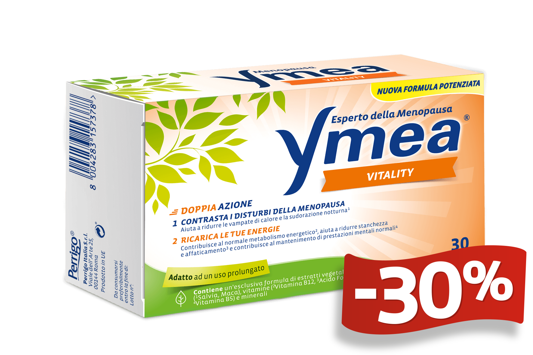 La linea di integratori per la menopausa - Ymea